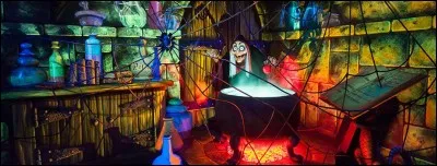 Dans quelle attraction pouvons-nous voir cette sorcière ?