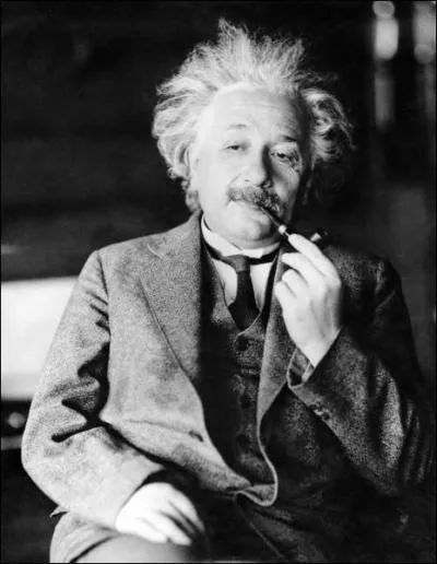 Albert Einstein  reoit le prix Nobel de physique en...