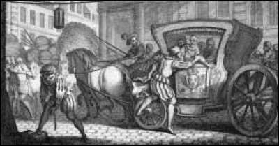 Le 14 mai 1610, Ravaillac assassine Henri IV rue de la Ferronnerie à Paris. L'assassin venait de la ville...