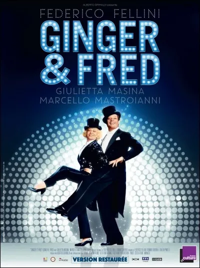"Ginger et Fred" est un long-métrage interprété par Marcello Mastroianni.
