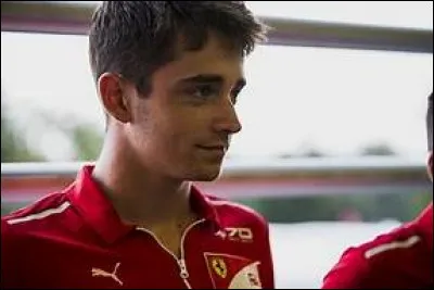 Où Charles Leclerc a-t-il réalisé sa première pole position ?