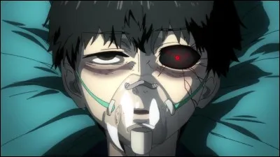 Dans "Tokyo Ghoul" pourquoi Ken Kaneki est-il une Goule borgne?