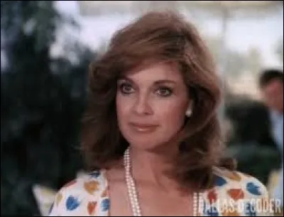Dans la série Dallas, qui était la femme de JR ?