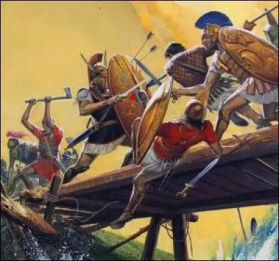 Courageux Romain vers 500 av J.-C, la lance d'un étrusque lui aurait fait perdre son oeil gauche en défendant vaillamment le pont Sublicius sur le Tibre. Qui est-il ?