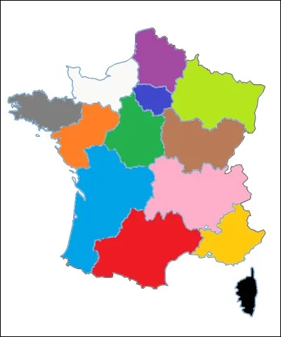 Quel est le nom de cette région en orange ?