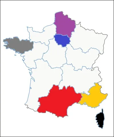 Quel est le nom de cette région en jaune ?