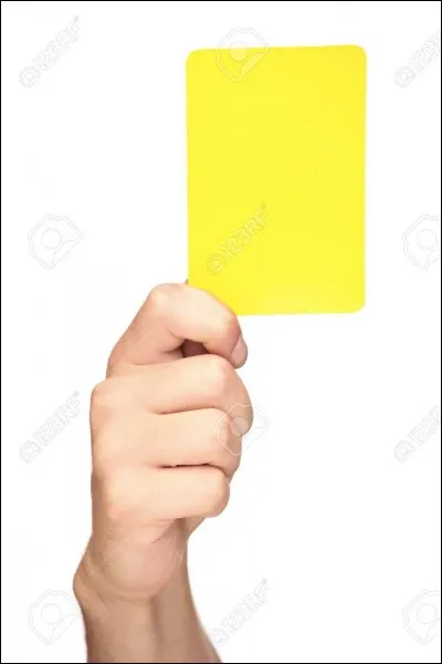 Quel joueur a encaissé le plus de cartons jaunes ?
(pas rouge, juste jaune)
