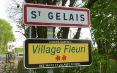 Nous sommes en Nouvelle-Aquitaine &agrave; l'entr&eacute;e de Saint-Gelais. Nous nous trouvons dans le d&eacute;partement ...