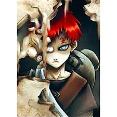 Que signifie la marque sur le front de Gaara ?