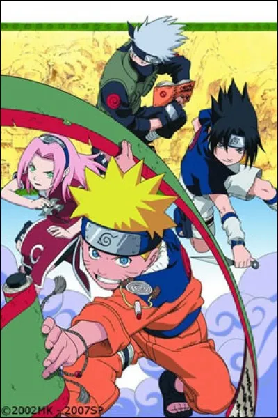 Quel est le numéro de l'unité Kakashi, Sasuke, Sakura et Naruto ?