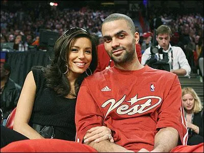 Tony Parker et Terry Hatcher