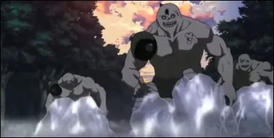 Qui a libéré des bêtes humanoïdes qui mangent n'importe quel être vivant ?