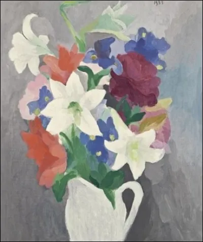 Qui a peint "Vase de fleurs avec lys" ?