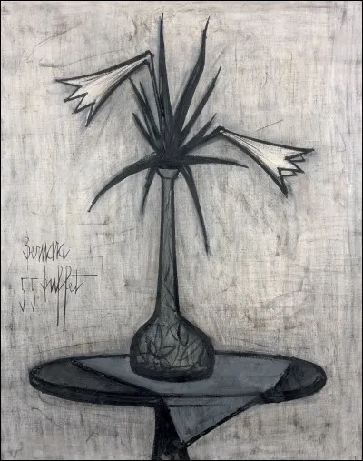 Qui a peint " Les lys blancs" ?