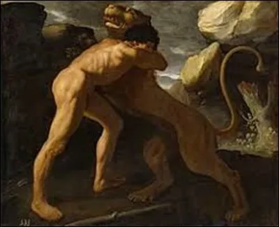 ''Hercule affrontant le lion de Némée'' est un tableau réalisé en 1634 par un peintre baroque espagnol. Qui est l'auteur de cette toile conservée au musée du Prado ?