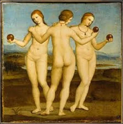 Actuellement conservé au musée Condé à Chantilly, ''Les Trois Grâces'' est un tableau peint entre 1504 et 1505. Quel peintre de la haute Renaissance est l'auteur de cette huile sur bois ?