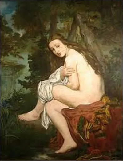 Exposée au musée national des beaux-arts d'Argentine à Buenos-Aires, ''La Nymphe surprise'' est une huile sur toile réalisée par un impressionniste et réaliste entre 1859 et 1861. De qui est ce tableau ?