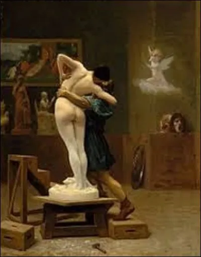 À quel peintre académique doit-on ce tableau intitulé ''Pygmalion et Galatée'' réalisé en 1890 ?
