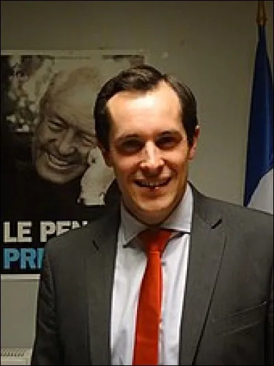 Un des dirigeants du FN puis du RN, député européen depuis 2014 :