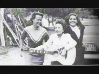 Quel est le titre du premier disque d'Edith sorti en 1936 ?