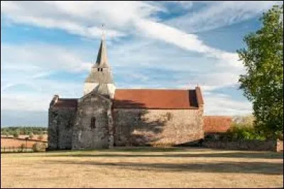 Nous sommes maintenant devant l'église Saint-Denis de Chazemais. Commune Bourbonnaise, elle se situe en région ...