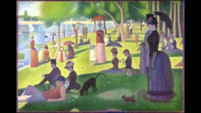 À qui doit-on le tableau intitulé "Un Dimanche après-midi à l'île de la Grande Jatte" ?