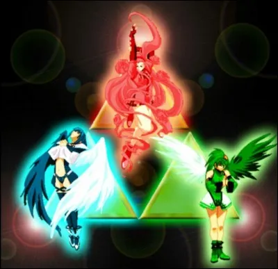 Qui sont les 3 déesses possédant un morceau de Triforce ?