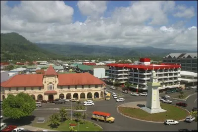 Ville du Pacifique, capitale des Samoa :