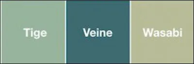 Là, il faut retrouver parmi ces 3 verts, lequel est entendu dans la chanson d'un copain du chanteur de la question 8 !