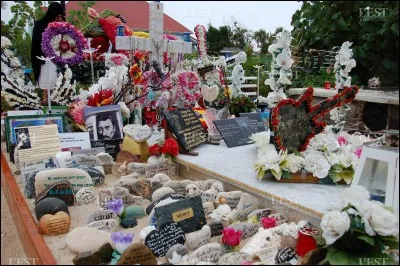 Sur quelle île a été enterré Johnny ?