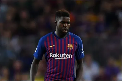 Pendant la Coupe du monde 2018, Samuel Umtiti a marqué au cours du match :