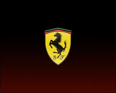 Que signifient les lettres S F sur ce logo Ferrari ?