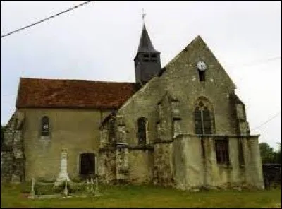 Vous avez sur cette image l'église Saint-Martin de Goussancourt. Commune Axonaise, elle se situe en région ...
