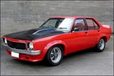 Voyageons vers l'Australie ! Voici une Torana, quel est son constructeur ?
