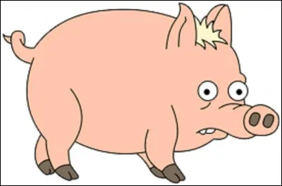 Dessin animé : 
Quel est le nom du cochon dans ''Les Simpson, le film'' sorti au cinéma en 2007 ?