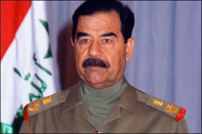 Qui était le président de l'Irak avant l'invasion américaine ?
