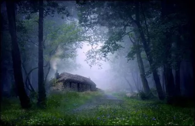 Ce chalet semble sortir tout droit des studios de Disney : la photo est une oeuvre d'Angela Jayne Latham. Sur son site web, elle dit d'elle-même, qu'elle est inspirée par la magie, les légendes et le folklore des îles britanniques. La référence est appelée «Celtic Mystery».
Dans quel pays trouve-t-on ce cottage ?