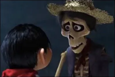 Le petit garçon va alors apprendre que le squelette fait partie de sa famille ! Mais qui est le squelette pour le petit garçon ?