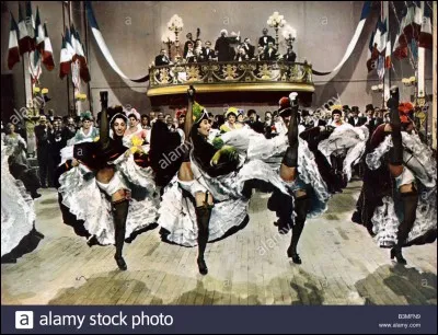 À qui doit-on le film "French cancan" ?
