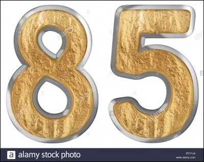 Quel département porte le numéro 85 ?