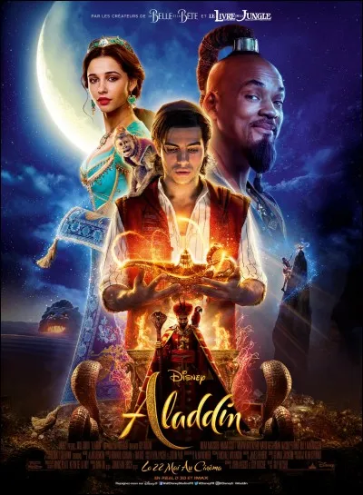 Ton personnage préféré dans "Aladdin" est :
