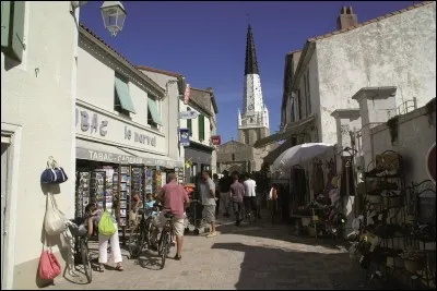 Port de pêche et de plaisance sur l'île de Ré :