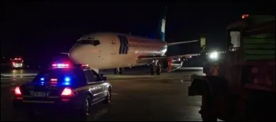 Combien de temps sont-ils restés dans l'avion ?