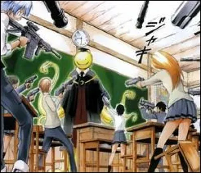 Qu'est-il écrit sur les armes utilisées pour tuer M. Koro ?