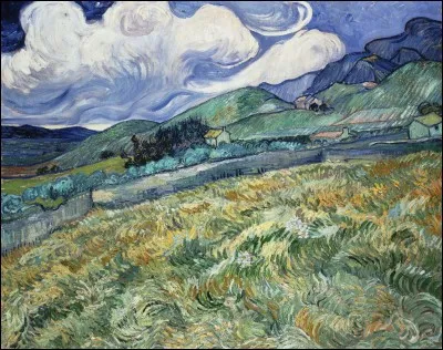 "Paysage de Saint-Rémy", présent ici ,est l'uvre de :