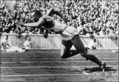 Le grand athlte Jesse Owens, originaire de l'Alabama, est clbre pour avoir particip aux Jeux Olympiques de ...