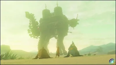 Comment s'appelle la créature divine de la cité Gerudo ?