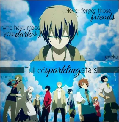 Pour toi, la chose la plus importante c'est :