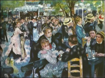 Dans quel arrondissement de Paris se situe "le moulin de la Galette" ?