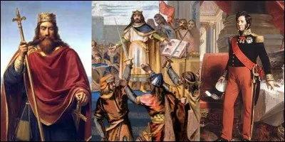 Mort du roi, toujours !
Parfois, une dynastie s'éteint. C'est le cas de la dynastie des Carolingiens qui s'éteint avec la mort de Louis V qui n'a pas eu d'enfant !
Comment a-t-on désigné le nouveau roi, Hugues Capet.